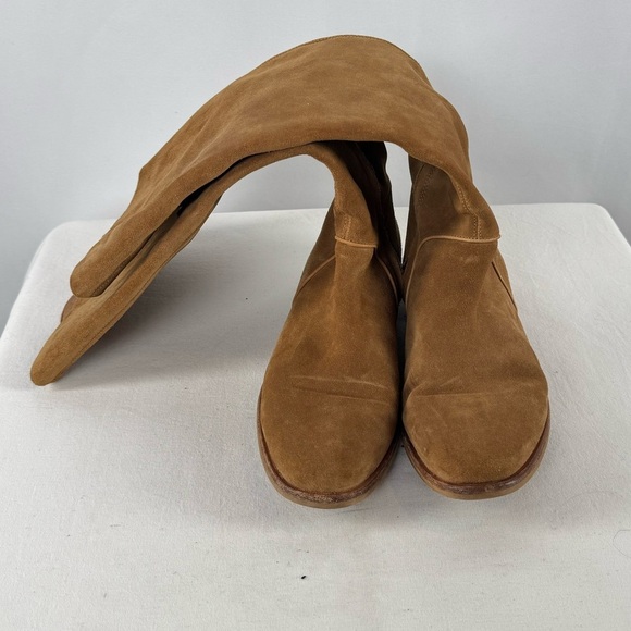 Ugg Daley Knee High Equestrian Riding Suede Boots in Brown Size 8 - Picture 3 of 10